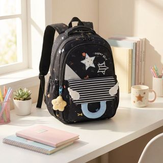 BALO MÃ A40801 | THIẾT KẾ NGÔI SAO SIÊU CUTE – ĐI HỌC XINH XẮN MỖI NGÀY