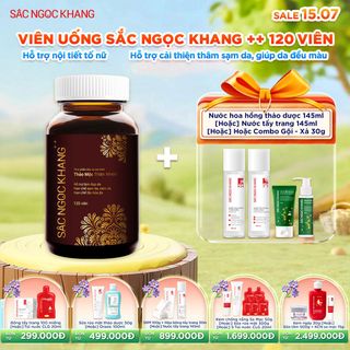 Viên Uống Sắc Ngọc Khang ++ [Hộp 120 Viên] KÈM QUÀ TẶNG