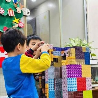 Combo 50 viên Lego nam châm