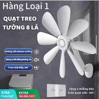 QUẠT TREO TƯỜNG 8 LÁ - THOẢI MÁI KHÔNG GIAN TOÀN DIỆN!