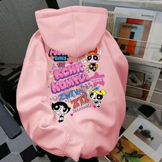 Áo Khoác Bé Nỉ Hoodie Có Mũ Khoá Kéo Size 10-60kg Chất Liệu Mềm Mại cho Bé Yêu