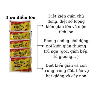 Thuốc diệt kiến gián dạng bột