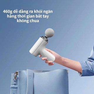 MÁY MASSAGE CẦM TAY CAO CẤP 4 ĐẦU GUN MG-203 (T30)