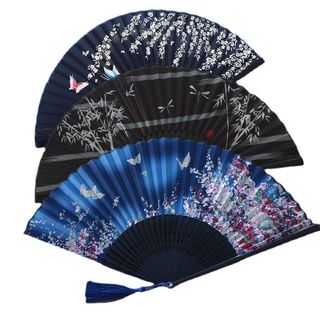 Quạt cổ trang cầm tay Trung Quốc