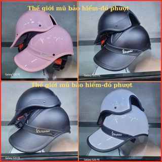 Nón Bảo Hiểm DAN GROUP [Combo Sỉ ] Mũ Bảo Hiểm Lưỡi Trai thời trang Nam Nữ  Nón Bảo Hiểm Lưỡi Trai Thời Trang - An Toàn - Giá Rẻ
