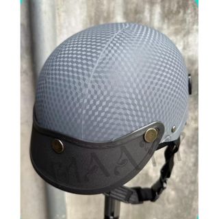 Nón Bảo Hiểm DANGROUP Combo 2 nón bảo hiểm Caro nửa đầu nhiều màu sắc, phù hợp nam.nữ, freesize(54-58)cm Thời Trang - An Toàn - Giá Tốt