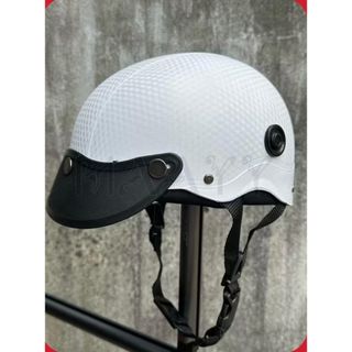 Nón Bảo Hiểm DANGROUP Combo 2 nón bảo hiểm Caro nửa đầu nhiều màu sắc, phù hợp nam.nữ, freesize(54-58)cm Thời Trang - An Toàn - Giá Tốt