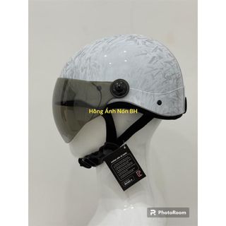 Nón Bảo Hiểm DAN GROUP Mũ bảo hiểm Sơn Nhúng carbon nửa đầu có Kính - giúp chắn gió chắn bụi bảo vệ an toàn khi đi đường ( bảo hành 12 tháng) Thời Trang - An Toàn - Giá Rẻ