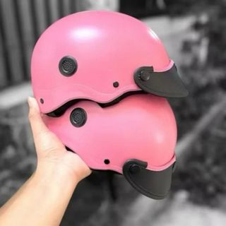 Nón Bảo Hiểm DANGROUP Nón Mũ Bảo Hiểm 1/2 Sơn Nhiều Màu, Có Lỗ Thông Gió, Freesize 52-58cm Thời Trang - An Toàn - Giá Tốt