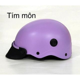 Nón Bảo Hiểm DANGROUP Nón Mũ Bảo Hiểm 1/2 Sơn Nhiều Màu, Có Lỗ Thông Gió, Freesize 52-58cm Thời Trang - An Toàn - Giá Tốt
