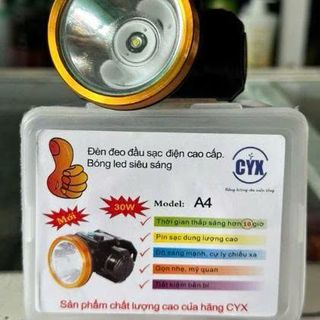 ĐÈN PIN ĐỘI ĐẦU CHOÁ NHÔM CYX-A4