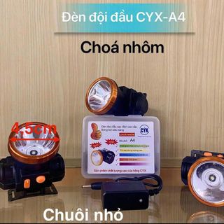 ĐÈN PIN ĐỘI ĐẦU CHOÁ NHÔM CYX-A4
