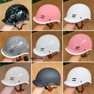 Nón Bảo Hiểm DAN GROUP Mũ bảo hiểm đạt chuẩn CÁ HEO nửa đầu đủ màu, đạt chuẩn kiểm định Quatest Thời Trang - An Toàn - Giá Tốt