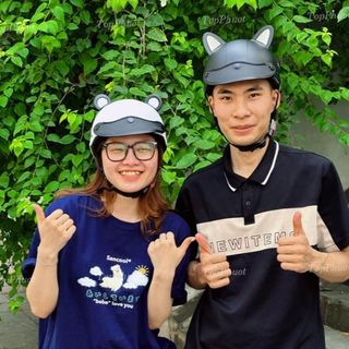 Nón Bảo Hiểm DAN GROUP Nón bảo hiểm 1/2 SRT chính hãng cao cấp thêu  cao cấp - Nhiều màu sơn nhám Thời Trang - An Toàn - Giá Tốt