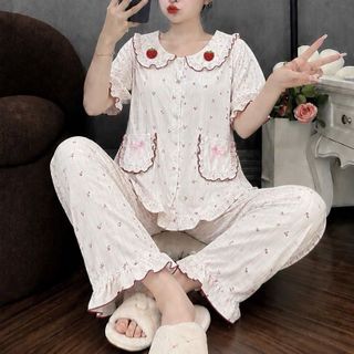 BỘ ĐŨI CHARM DÂU – TÚI ĐÍNH NƠ SIÊU XINH (8756)