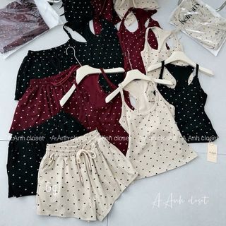 BỘ ĐÙI TĂM CHẤM BI – XINH XẮN, MÁT MẺ CHO MÙA HÈ