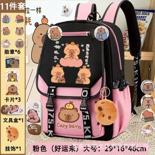 🐹BALO CAPYBARA SIÊU CUTE, ĐI HỌC XINH HẾT NẤC, ĐEO LÀ MÊ! 🎒