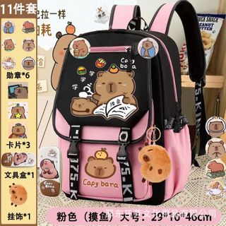 🐹BALO CAPYBARA SIÊU CUTE, ĐI HỌC XINH HẾT NẤC, ĐEO LÀ MÊ! 🎒