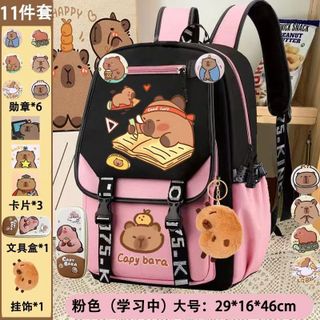 🐹BALO CAPYBARA SIÊU CUTE, ĐI HỌC XINH HẾT NẤC, ĐEO LÀ MÊ! 🎒