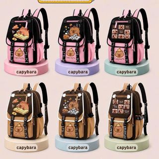 🐹BALO CAPYBARA SIÊU CUTE, ĐI HỌC XINH HẾT NẤC, ĐEO LÀ MÊ! 🎒
