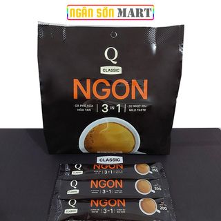 Cà phê sữa Ngon Trần Quang 21 bịch 480g (24 gói nhỏ 20g) (Đã gồm phí Ship)