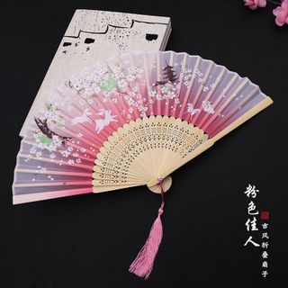 Quạt cổ trang, Quạt cầm tay Trung Quốc