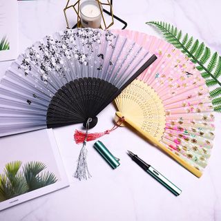 Quạt cổ trang, Quạt cầm tay Trung Quốc