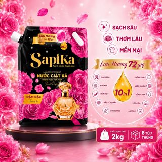 Nước giặt xả SapiKa 2 kg hương nước hoa
