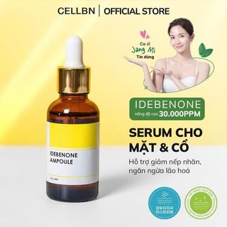 Serum Hỗ Trợ Giảm Nếp Nhăn Mặt & Cổ idebenone CELLBN - Căng mướt & săn chắc da -  30ml