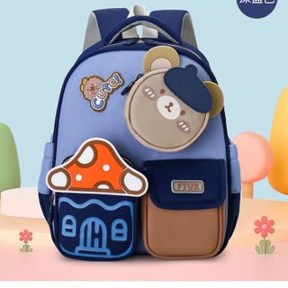 🍄BALO LS32 THỎ NẤM 3D KÈM TÚI NHỎ, BÉ NHÌN LÀ THÍCH NGAY 🐰