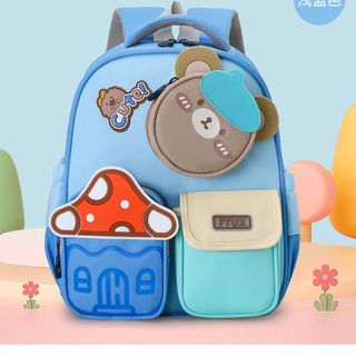 🍄BALO LS32 THỎ NẤM 3D KÈM TÚI NHỎ, BÉ NHÌN LÀ THÍCH NGAY 🐰