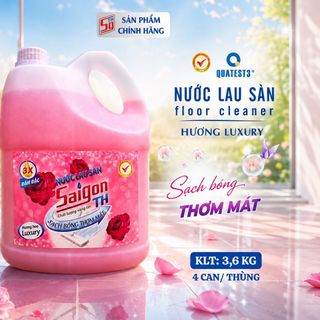 Nước lau sàn Saigon TH 3,6kg hương thơm Luxury