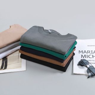 Áo Thun Nam T-Shirt Basic Cotton 100% 220gsm Mềm Mại Mát Lạnh Thoáng Khí AT02 - TUTO5 Menswear