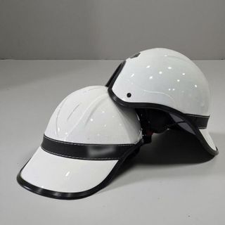 Nón Bảo Hiểm DAN GROUP Mũ bảo hiểm Lưỡi Trai Đai Da cho nam nữ,nón bảo hiểm thời trang nửa đầu có khoét sau buộc tóc cho nữ Thời Trang - An Toàn - Giá Rẻ