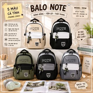 BALO A393 UNISEX PHONG CÁCH HÀN QUỐC | NHIỀU NGĂN, SỨC CHỨA RỘNG RÃI