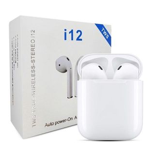 TAI NGHE BLUETOOTH TWS I12 TRẮNG