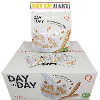 Thùng Ngũ Cốc hòa tan Day to Day Trần Quang (10 bịch 600g)