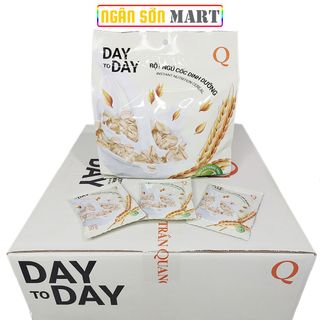 Thùng Ngũ Cốc hòa tan Day to Day Trần Quang (10 bịch 600g)