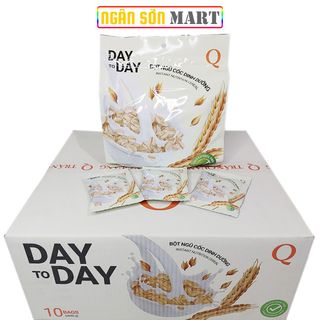Thùng Ngũ Cốc hòa tan Day to Day Trần Quang (10 bịch 600g)