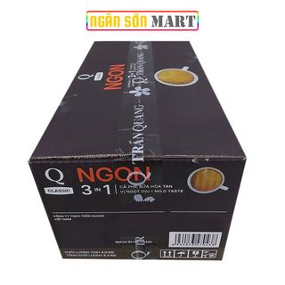 Cà phê sữa Ngon Trần Quang 10 hộp giấy 400g (20 gói nhỏ 20g) (Đã gồm phí Ship)