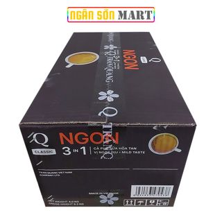 Cà phê sữa Ngon Trần Quang 10 hộp giấy 400g (20 gói nhỏ 20g) (Đã gồm phí Ship)