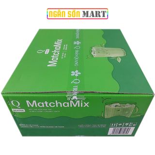 Thùng Trà Sữa hòa tan MatchaMix Trần Quang 21 bịch 480g (24 gói nhỏ 20g)