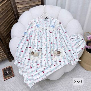 BỘ ĐŨI DÀI CELINA PHỐI CHARM (8751)