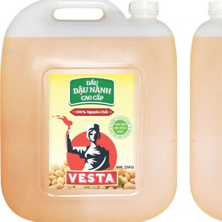 Dầu đậu nành cao cấp Vesta can 25kg