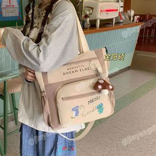 TÚI TOTE VẢI DREAM ZONE SIÊU HOT | FORM RỘNG, ĐI HỌC ĐI LÀM CỰC XINH 👜