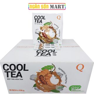Thùng Trà Me Cool Tea Trần Quang 20 bịch 336g (24 gói nhỏ 14g)