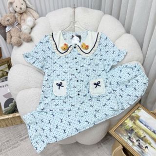 BỘ ĐŨI CELINA CHARM KITTY TÚI PHỐI NƠ (8519)