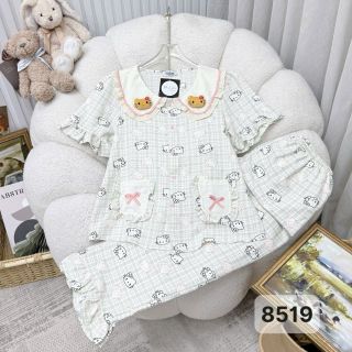 BỘ ĐŨI CELINA CHARM KITTY TÚI PHỐI NƠ (8519)