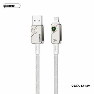 Cáp Sạc Nhanh Remax RC-C33 (đầu USB ra Type-C) ( USB ra IP )thuộc dòng sản phẩm sạc nhanh.