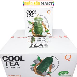 Thùng Trà Bí Đao Cool Tea Trần Quang 20 bịch 480g (24 gói nhỏ 14g)